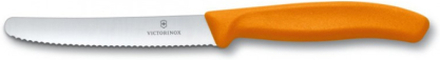 Coltello da tavola ondulato arancio - Victorinox Swissclassic