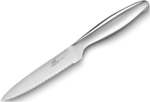 Tomato Knife Fuso Nitro+ 12Cm Home Kitchen Knives & Accessories Vegetable Knives Sølv Lion Sabatier*Betinget Tilbud