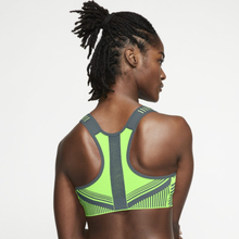 Nike FE/NOM Flyknit Women's High-Support Non-Padded Sports Bra - Green