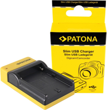 Slim micro-USB Charger Sony NP-FM50 NP-F550 NP-F750 NP-F970