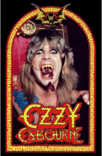 Ozzy Osbourne Tala om djävulen textil affisch