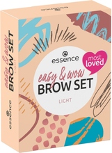 essence Easy & Wow Brow Set Light