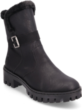 "75774-00 Shoes Boots Ankle Boots Ankle Boots Flat Heel Black Rieker"