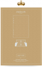 Filofax clipbook a5 gelinieerd papier