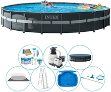 Intex Ultra XTR Ram Rund 732x132 cm - Swimming Pool Super Set