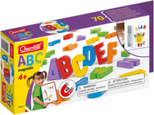 Magnetbokstäver 48St Stora Toys Puzzles And Games Puzzles Pedagogical Puzzles Multi/patterned Quercetti