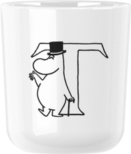Moomin Abc Krus - T 0.2 L. Home Tableware Cups & Mugs Espresso Cups Hvit RIG-TIG*Betinget Tilbud