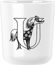 Moomin Abc Krus - U 0.2 L. Home Tableware Cups & Mugs Espresso Cups Hvit RIG-TIG*Betinget Tilbud