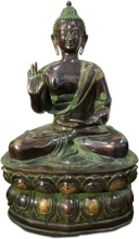 Boeddha beeld brons 94 kg.