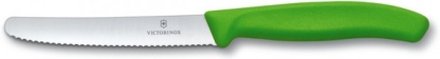 Coltello da tavola ondulato verde - Victorinox Swissclassic