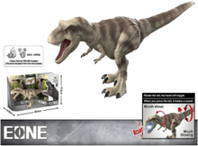 Dino T-Rex M Ljud Och Ljus Toys Playsets & Action Figures Action Figures Grey Suntoy