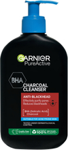 Garnier Skinactive Pureactive Charcoal Cleanser 250 Ml Ansiktstvätt Sminkborttagning Cleanser Nude Garnier