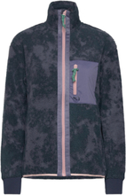 "Ane Pile Jacket Sport Sweatshirts & Hoodies Fleeces & Midlayers Navy Kari Traa"