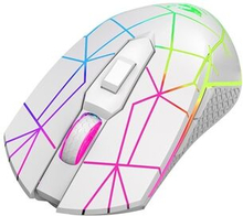 ZIYOU LANG X9 2.4G trådløs mus Bærbar lydløs mus med 6 taster / lyseffektunderstøttelse 800 / 1600 /