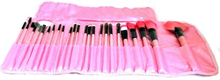 (London Pride Cosmetics) 32 st. Pink Makeup Brush Set