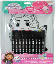 Gabby's Dollhouse Paint By Numbers Toys Creativity Drawing & Crafts Drawing Coloring & Craft Books Multi/patterned Gabby's Dollhouse