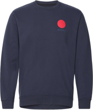 Japanese Sun Sweat - Navy Blazer Designers Sweatshirts & Hoodies Sweatshirts Navy Edwin
