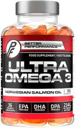 Proteinfabrikken Ultra Omega-3, 180 kapsler