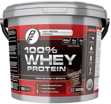 Proteinfabrikken 100% Whey Protein 3000 g, proteinpulver