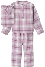 Name It Ripy pyjamas m/ruter småbarn, lavender mist