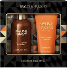 Baylis & Harding Men's Black Pepper & Ginseng Duo Gift Set - 500 ml