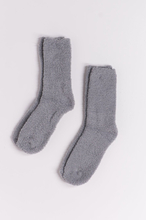 Gina Tricot - Chenille 2-pack socks - Strømper - Grey - ONESIZE - Female