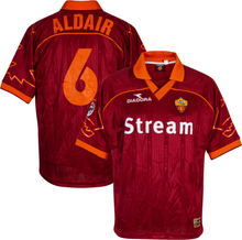 AS Roma Shirt Thuis 1999-2000 + Aldair 6 - Maat XL