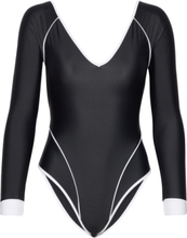 Maloya Surf Suit Ls Sport Swimsuits Black Rip Curl