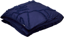Double Duvet Cover Magnolia Jacquard Home Textiles Bedtextiles Duvet Covers Marineblå Ted Baker*Betinget Tilbud