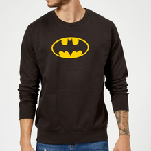 Justice League Batman Logo Sweatshirt - Black - M