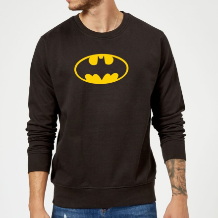 Justice League Batman Logo Sweatshirt - Black - XXL