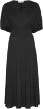 Carrie Jersey Dress Maxiklänning Festklänning Black Marville Road