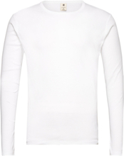 Base R T L\S 1-Pack T-shirts Long-sleeved Hvit G-Star RAW*Betinget Tilbud