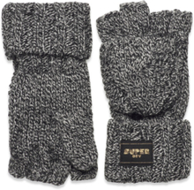 Cable Knit Gloves Accessories Gloves Finger Gloves Grey Superdry