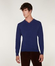 Maglione da uomo, Lanieri, 100% Cashmere Blu Scuro, Autunno Inverno | Lanieri