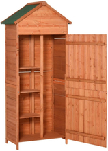 Casetta box porta attrezzi armadio in legno da giardino ripostiglio da esterno