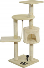 Albero tiragraffi per gatto colore Beige