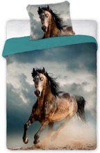 Faro Horse 160X200 + Pillowcase 70X80 (FAO057)