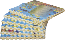 Tappeto puzzle per bambini 24 pezzi impermeabile antiscivolo animali mare