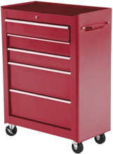 Carrello porta utensili attrezzi attrezzatura con cassettiera garage rosso
