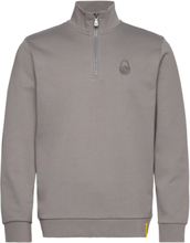 Ocean T-Neck Sport Sweatshirts & Hoodies Sweatshirts Grey Sail Racing