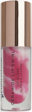 Revolution Lip Swirl Ceramide Gloss Berry Pink Lipgloss Sminke Rosa Makeup Revolution*Betinget Tilbud