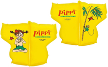 Pippi Arm Rings Toys Bath & Water Toys Water Toys Swim Rings Gul Swimpy*Betinget Tilbud