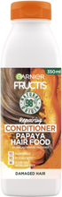 Garnier Fructis Hair Food Papaya Conditi R 350 Ml Hår Conditi R Balsam Nude Garnier*Betinget Tilbud