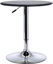 Tavolino tavolo da bar rotondo girevole e regolabile in altezza