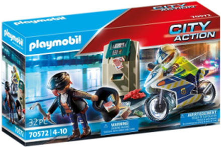 Playmobil City Action Bank Robber Chase - 70572 Toys Playmobil Toys Playmobil City Action Multi/patterned PLAYMOBIL