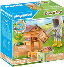 Playmobil Country Kvindelig Biavler - 71253 Toys Playmobil Toys Playmobil Country Multi/patterned PLAYMOBIL