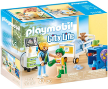 "Playmobil City Life Hospitalsstue Til Børn - 70192 Toys Playmobil Toys Playmobil City Life Multi/patterned PLAYMOBIL"