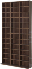 Libreria da muro in legno, marrone, 195x102x23.5cm