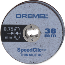 Set 2 Dischi Speed Clic per taglio metallo 38mm fino
